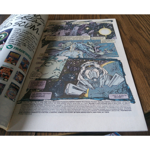 X-Factor #67 (June 1991 Marvel Comics) - Picture 3 of 3